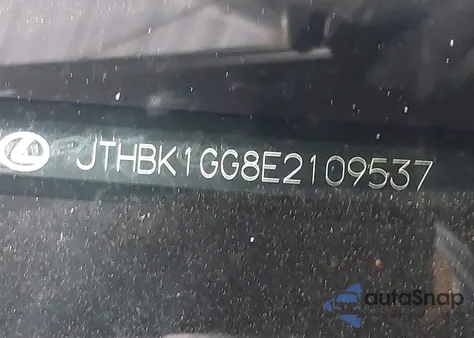 2014 Lexus Es 350 from USA, damaged, VIN JTHBK1GG8E2109537